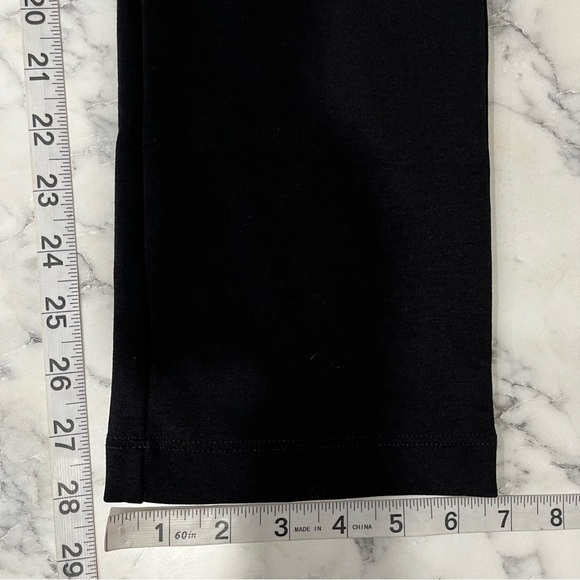 AMERICAN GIANT Black Slim Leg Cigarette Ponte Trouser Dress Pants Size 4 - Picture 7 of 8